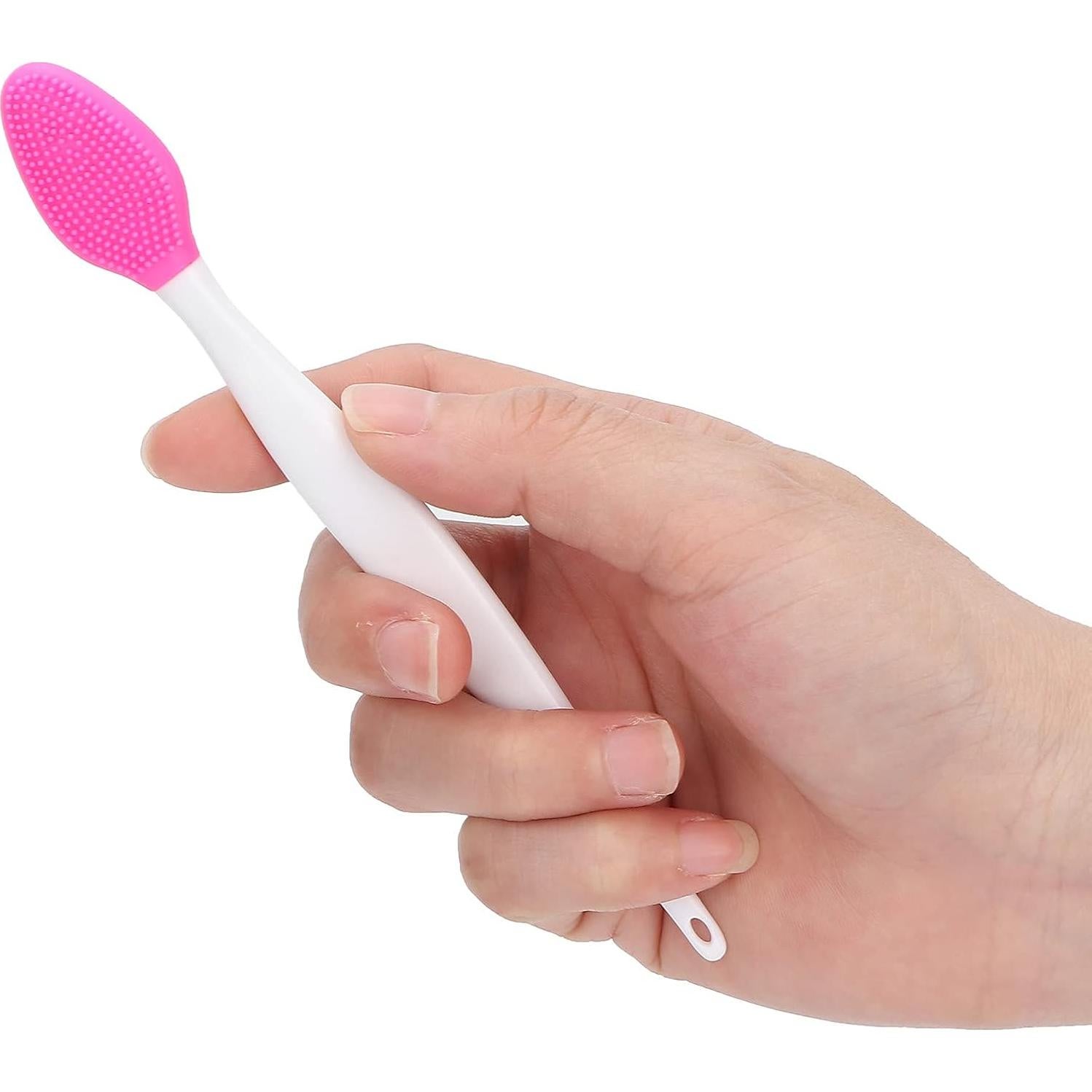 Juego de Cepillos de Limpieza Facial Dioche - 5 Silicona + 2 Exfoliantes