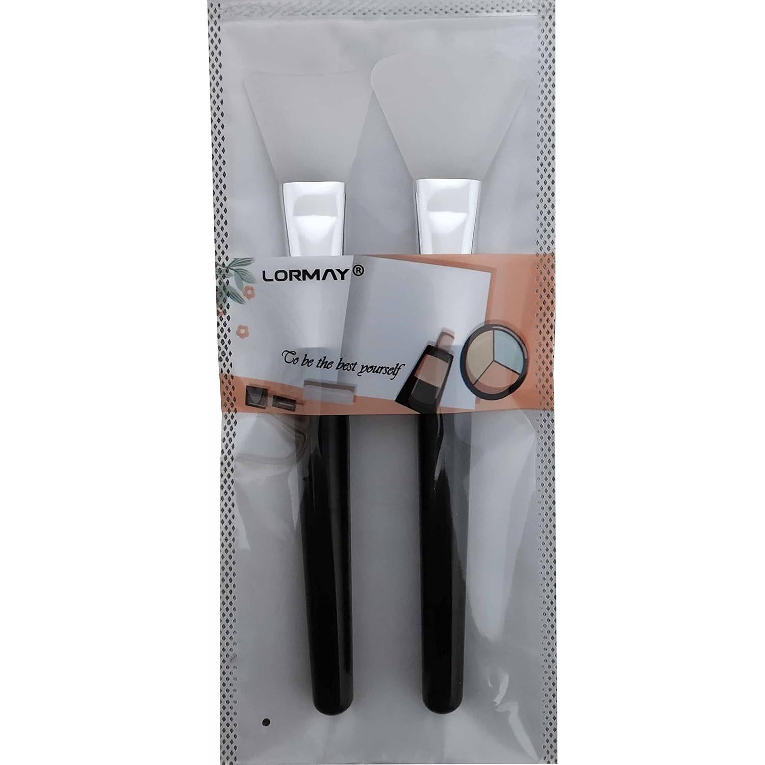 Pinceles de Silicona LORMAY para Mascarilla Facial - 2 Pcs