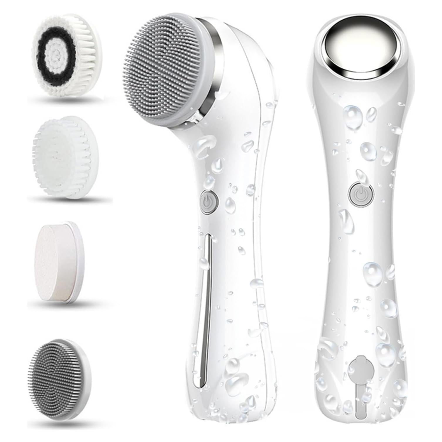 Cepillo Facial de Limpieza 2 en 1 HOERCAAL IPX7 4 Cabezas