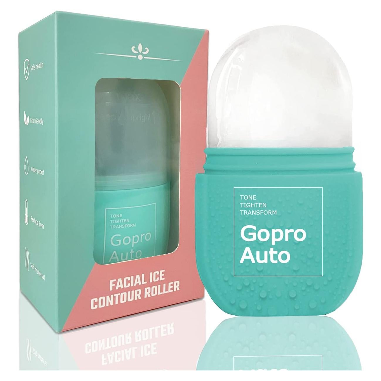 Rodillo de Hielo Facial Goproauto - Azul Cielo, 10cm