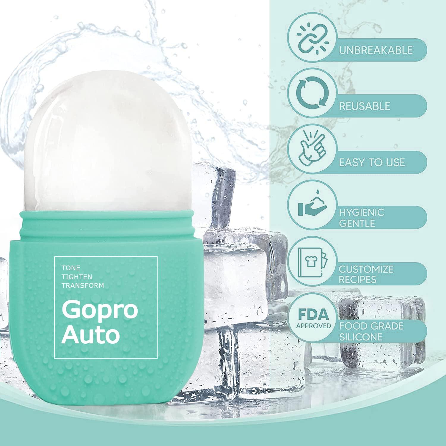 Rodillo de Hielo Facial Goproauto - Azul Cielo, 10cm