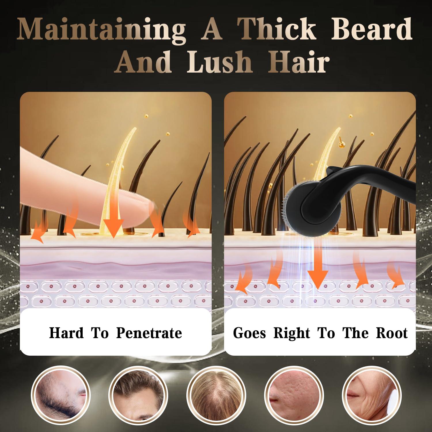 Derma Roller TUMAKOU 0.25mm Rodillo Microneedle para Piel