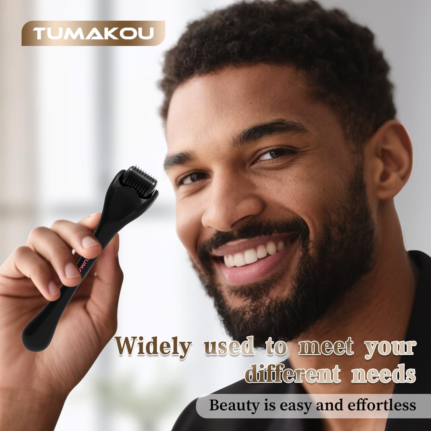 Derma Roller TUMAKOU 0.25mm Rodillo Microneedle para Piel