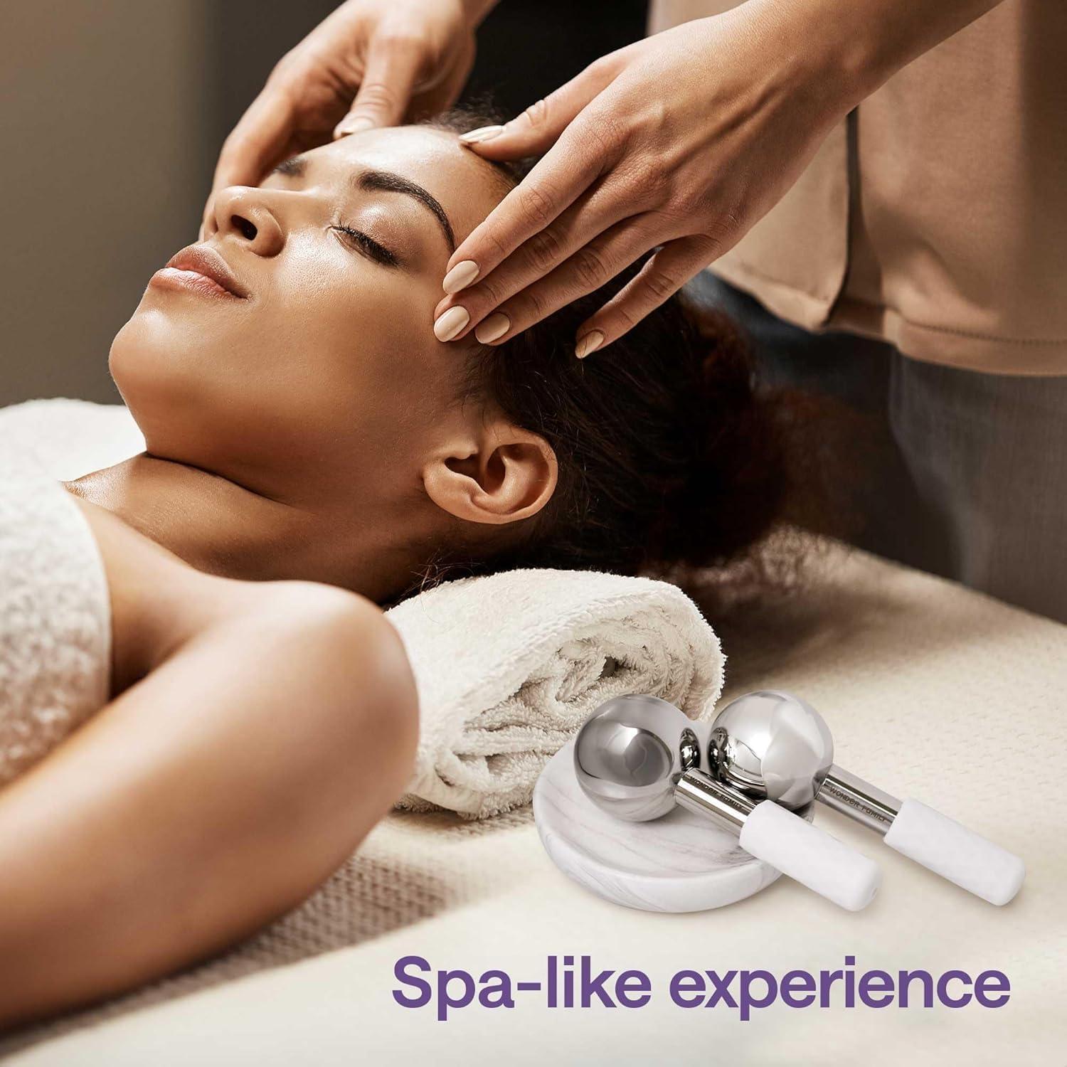 Esferas de Hielo Facial Acero Inoxidable Wonder Family 20x17cm