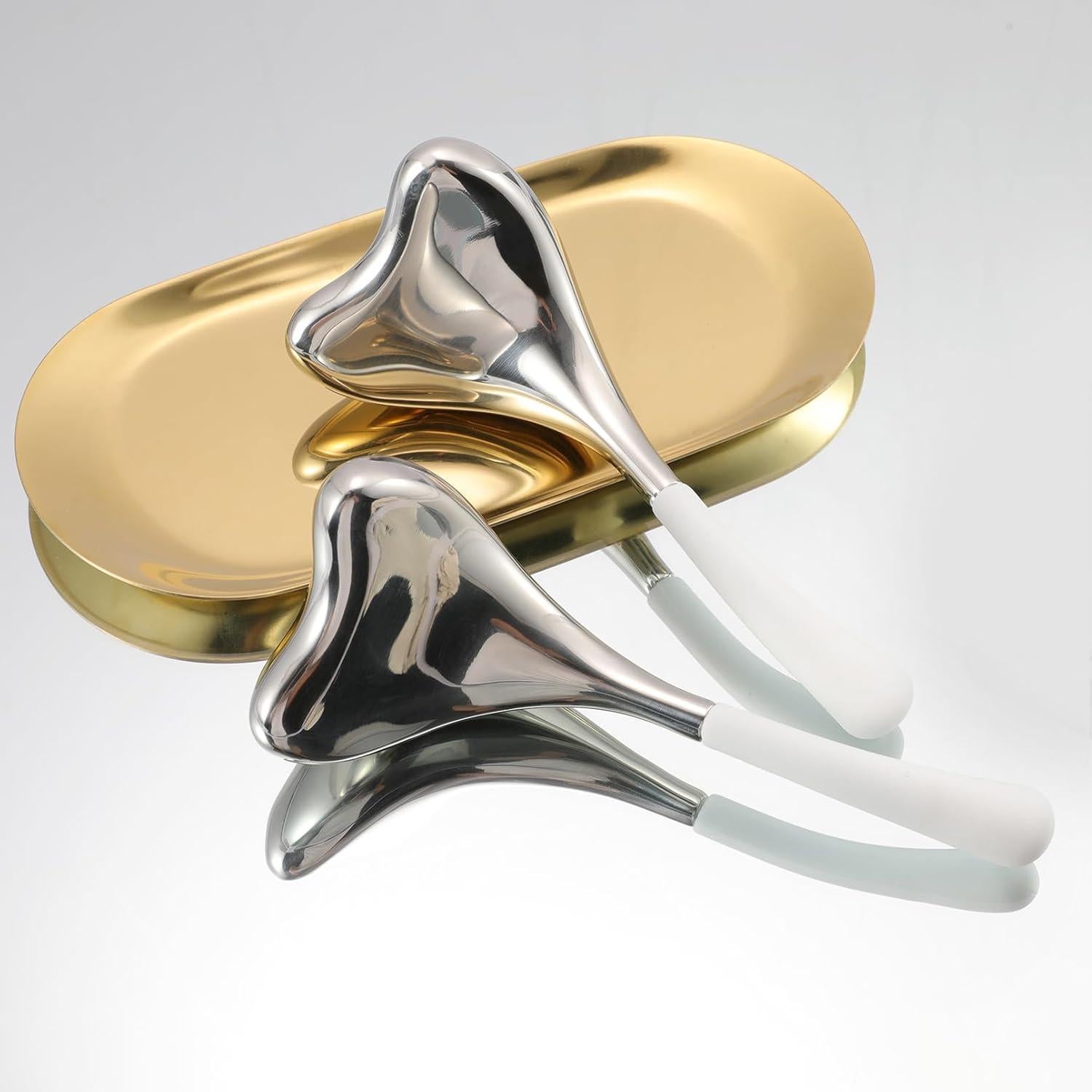 Gua Sha Cryo Sticks Fabludo Acero Inoxidable 2-en-1 Facial