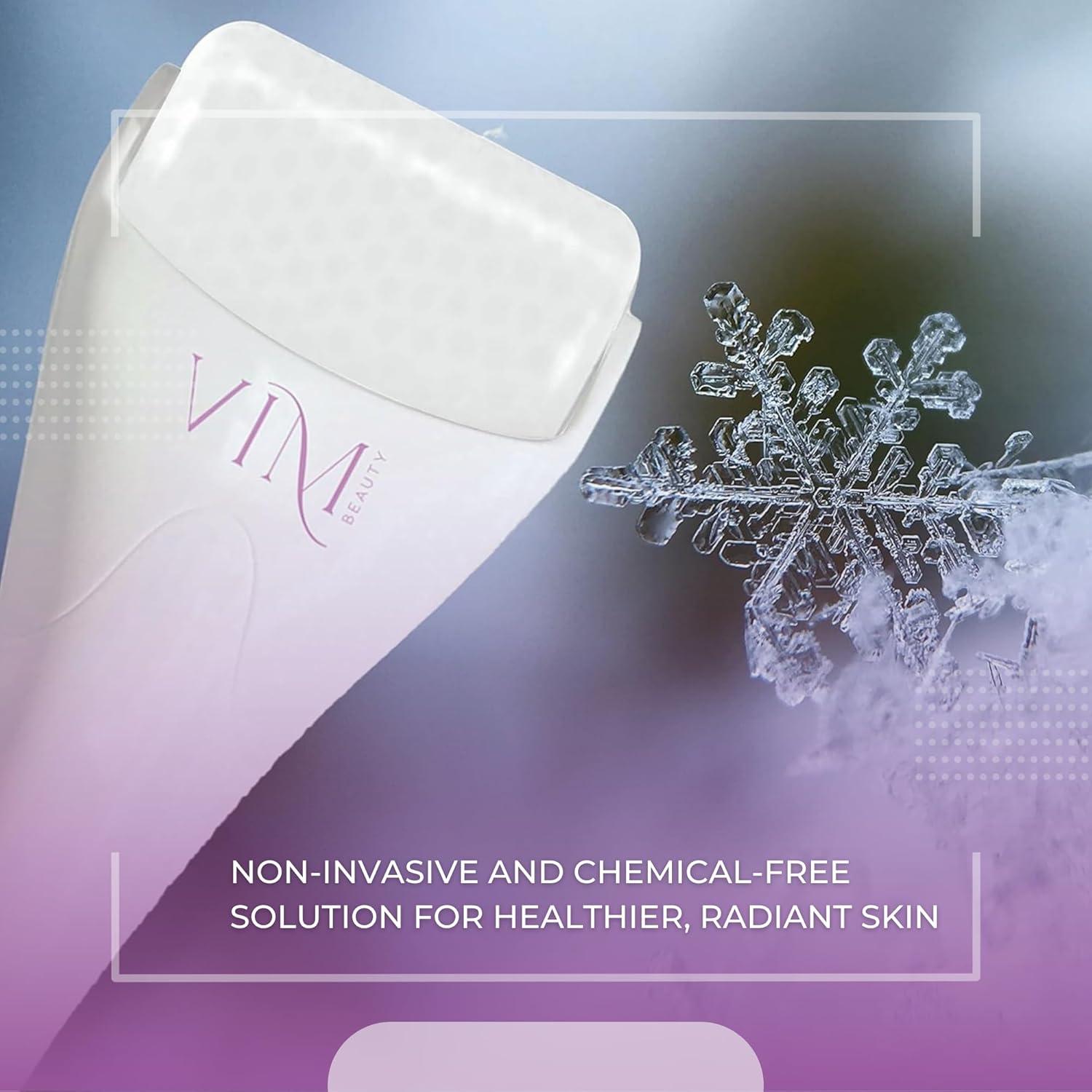 Rodillo de Hielo Facial VIM Beauty - Masaje Frío para Piel