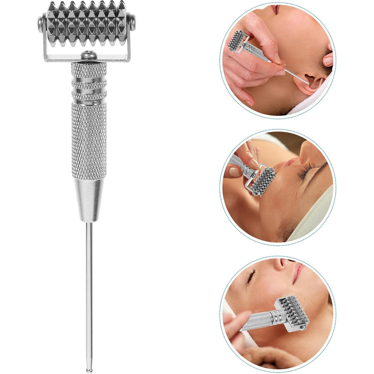 Herramienta de Masaje Facial EXCEART con Acupuntura Ajustable