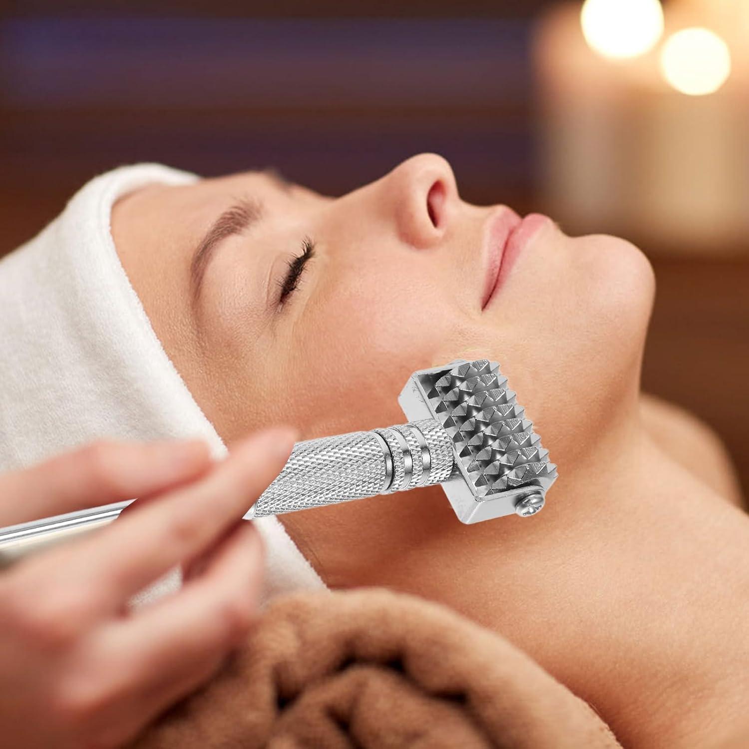 Herramienta de Masaje Facial EXCEART con Acupuntura Ajustable