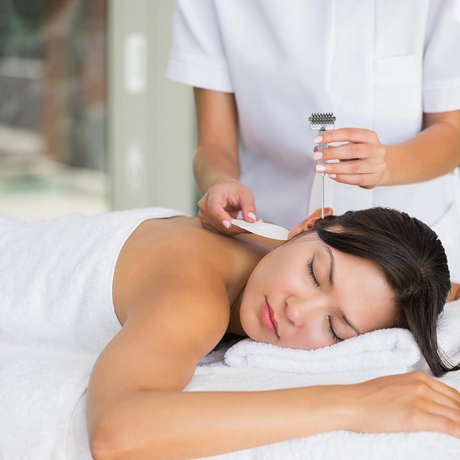 Herramienta de Masaje Facial EXCEART con Acupuntura Ajustable