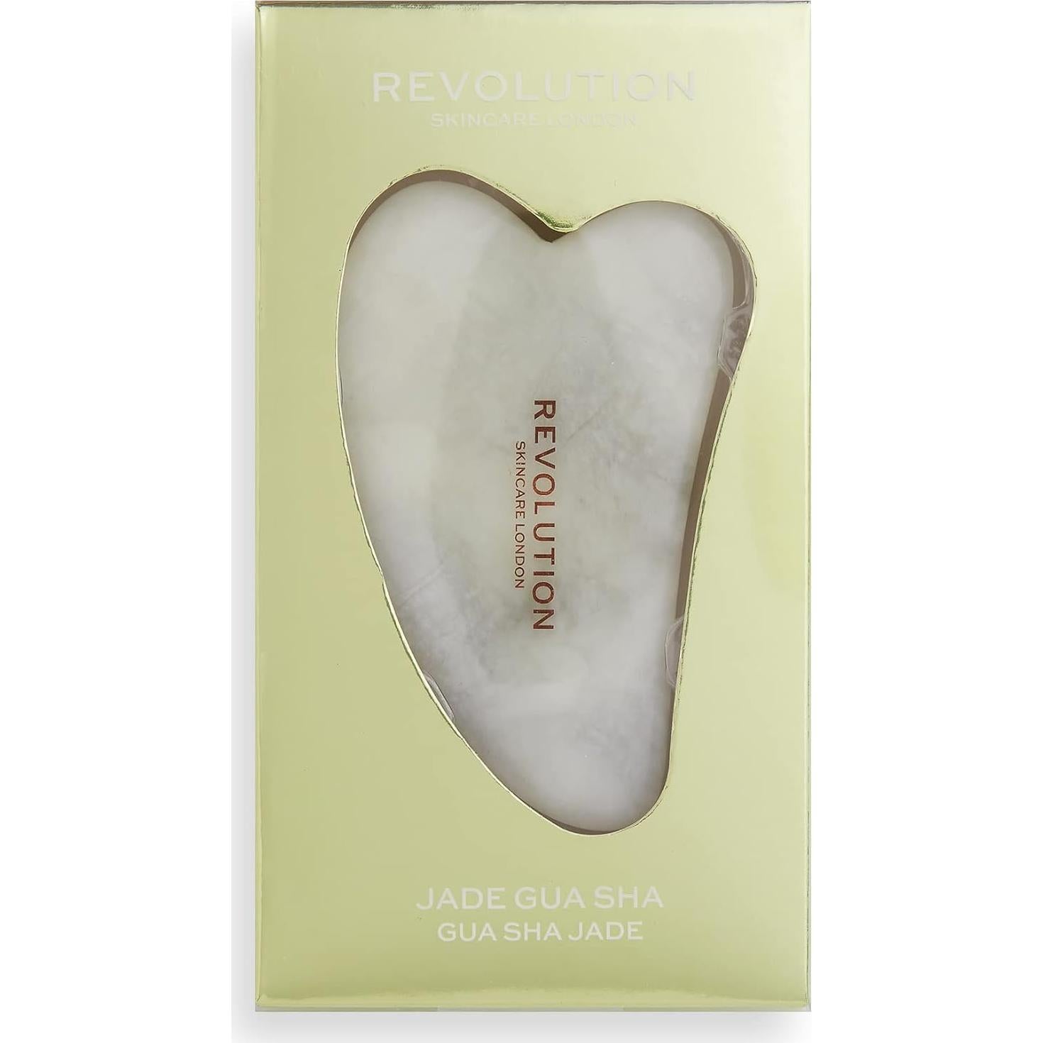 Gua Sha de Jade Revolución Cuidado de la Piel 89g Masajeador Facial