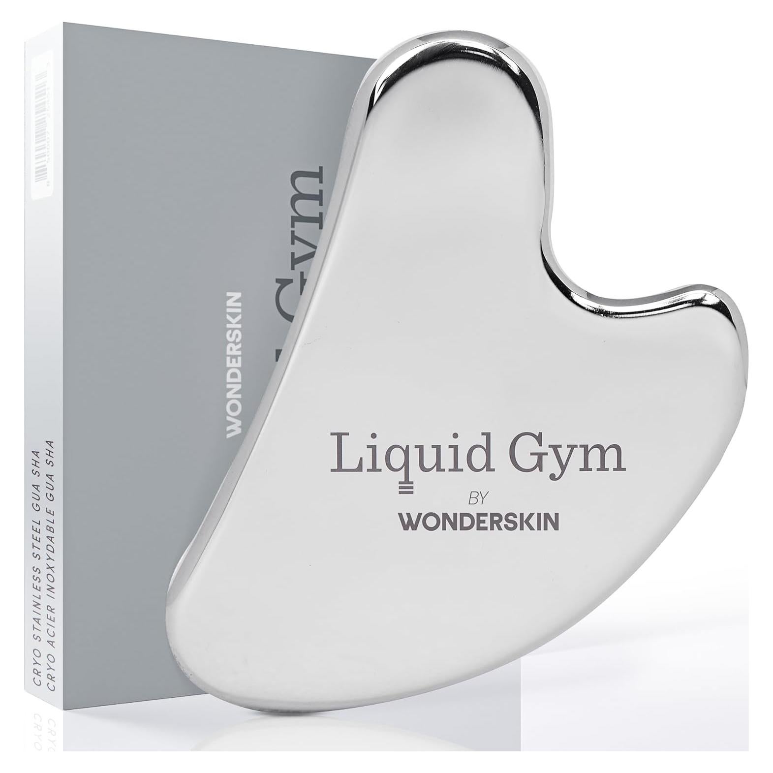 Herramienta Gua Sha Wonderskin Liquid Gym para Masaje Facial