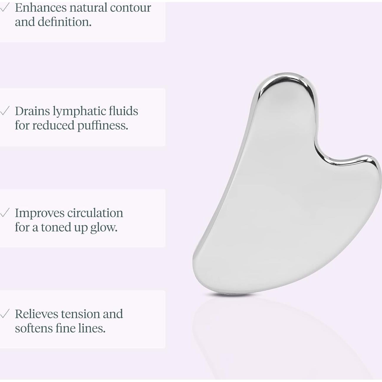 Herramienta Gua Sha Wonderskin Liquid Gym para Masaje Facial