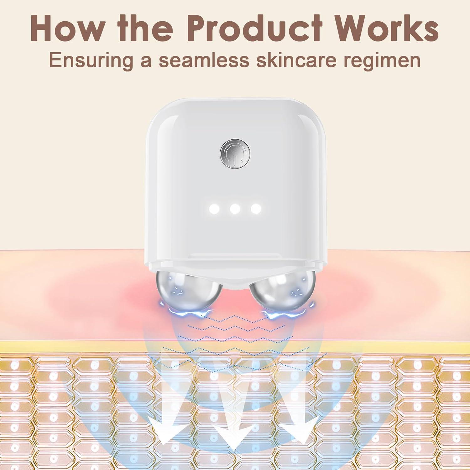 Dispositivo Facial Mini Reafirmante Vcycal Blanco - Microcorriente