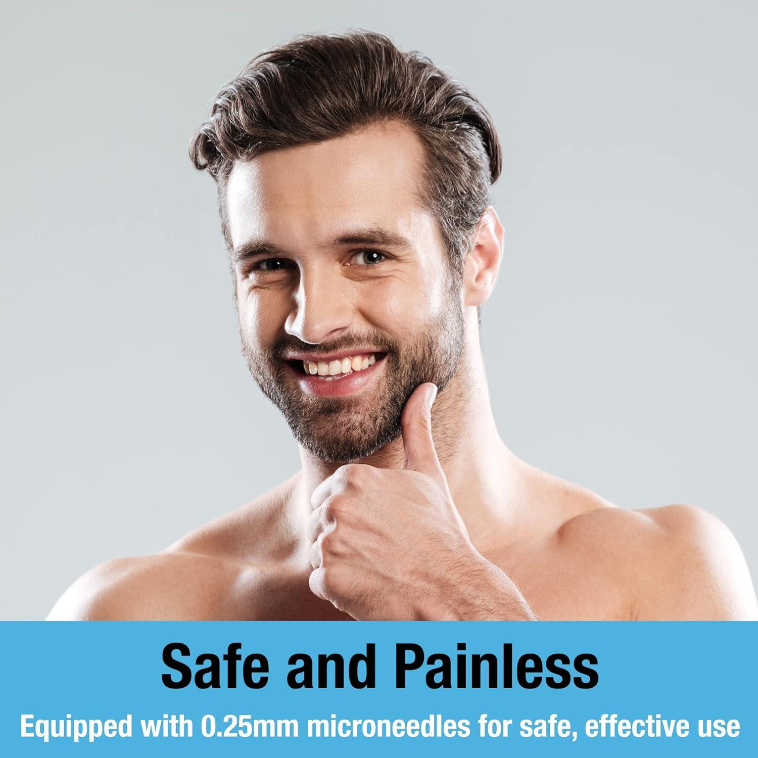 Rodillo Derma para Barba y Cabello Tilcare 0.25mm Titanio