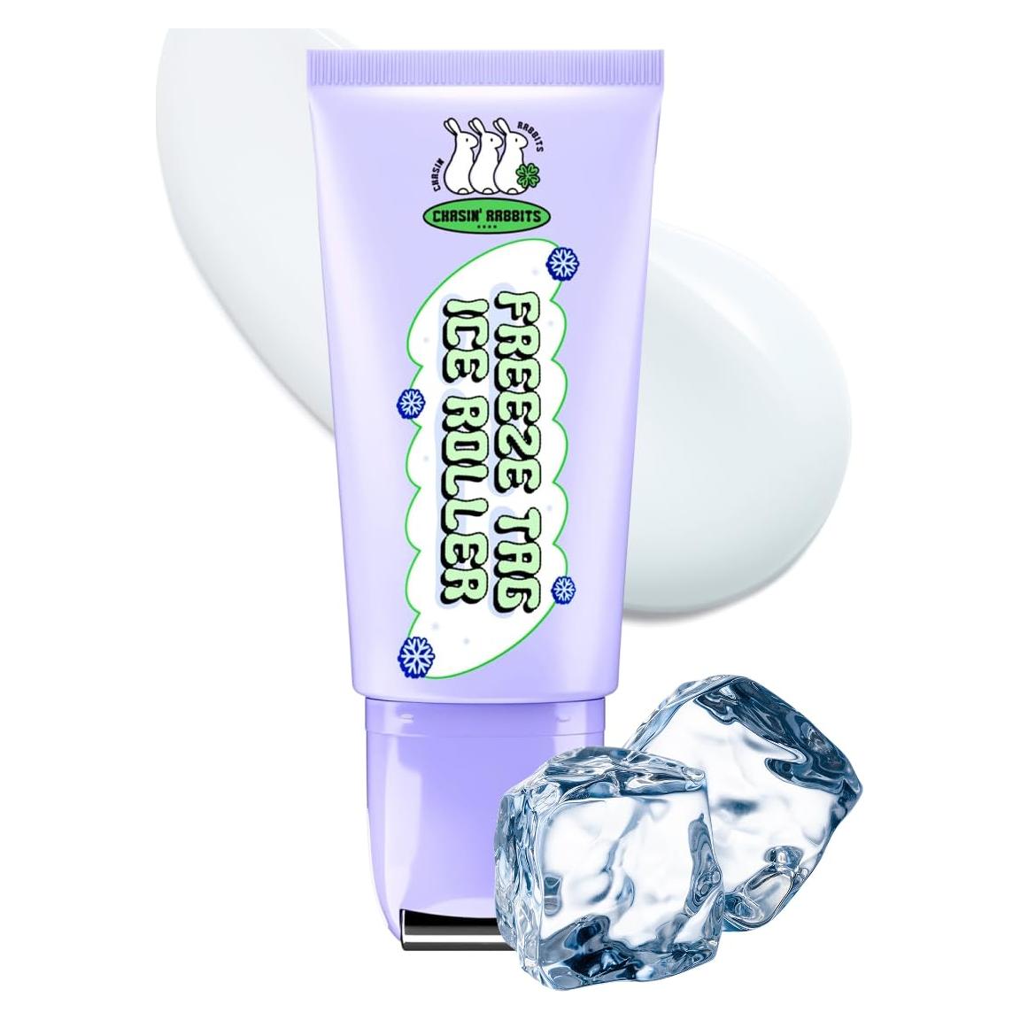 Rodillo Facial de Hielo CHASIN' RABBITS con Suero Hidratante 50ml