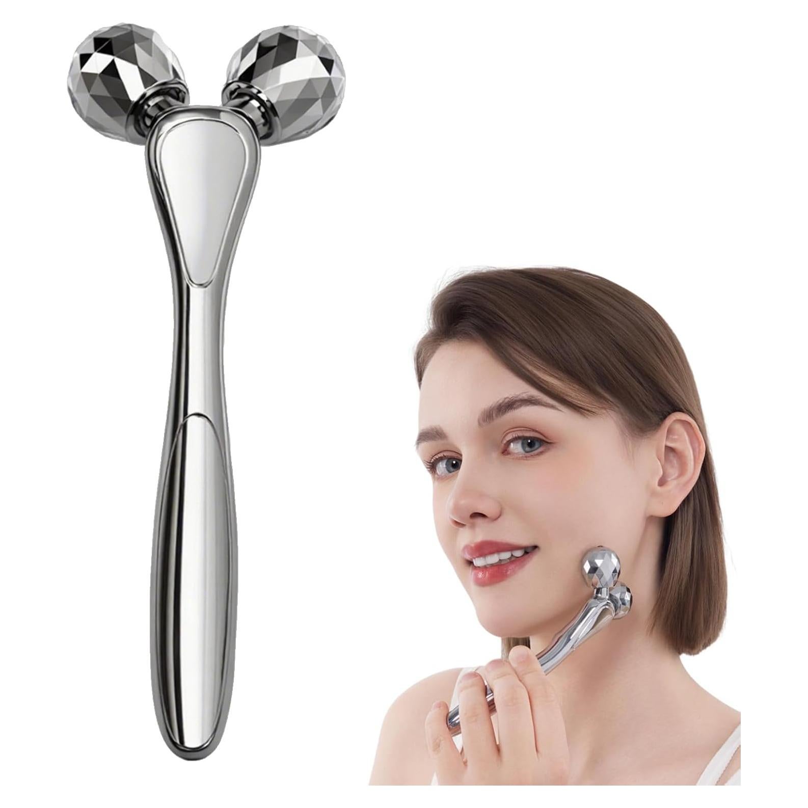 Rodillo Facial Metálico InfiniteRelax 3D Antienvejecimiento