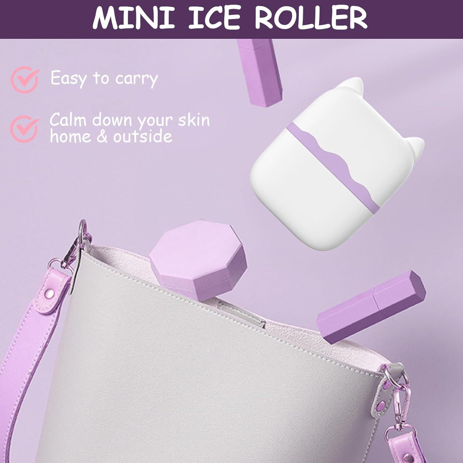 Rodillo de Hielo Facial LOUIIX 2 en 1 para Cuidado de Piel