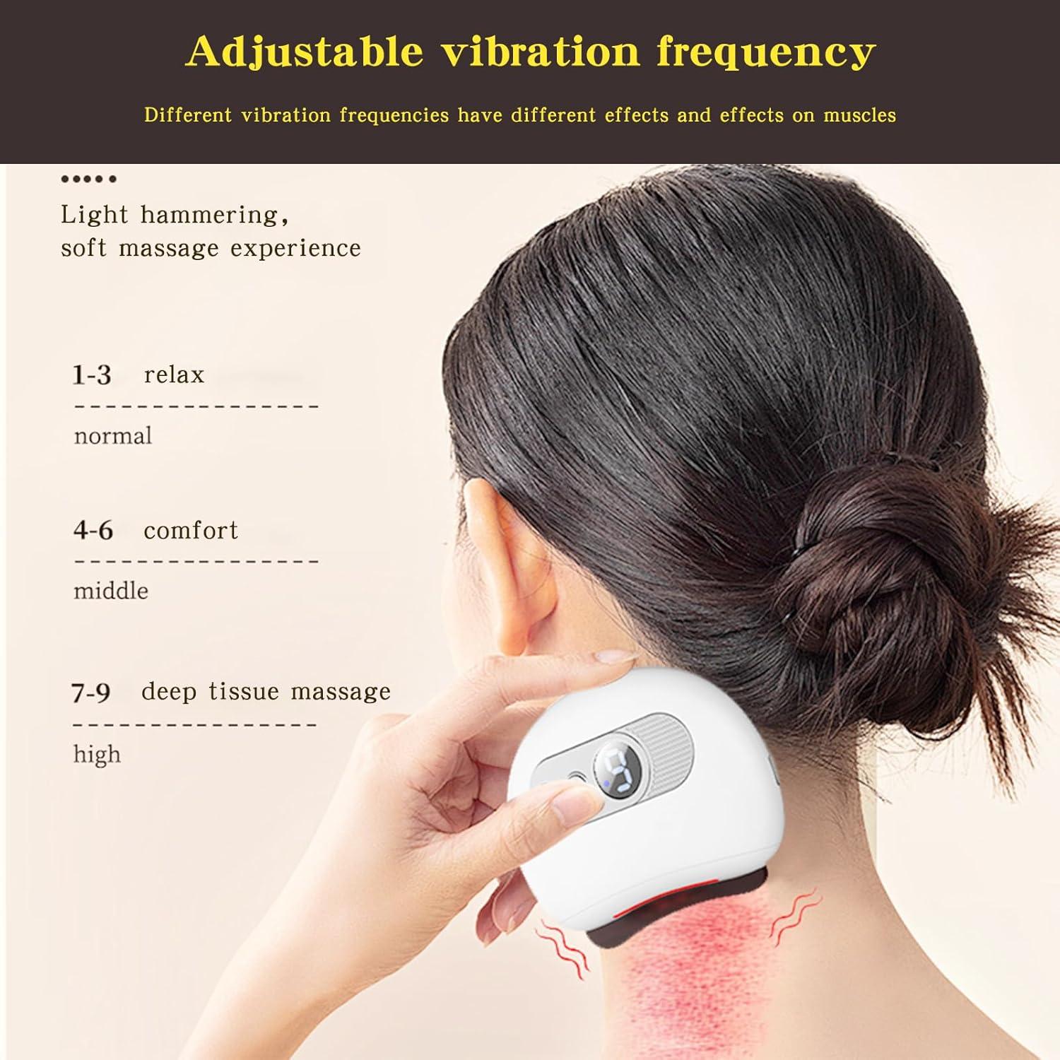 Conjunto de herramientas Gua Sha QAOZUOI para masaje facial Rosa