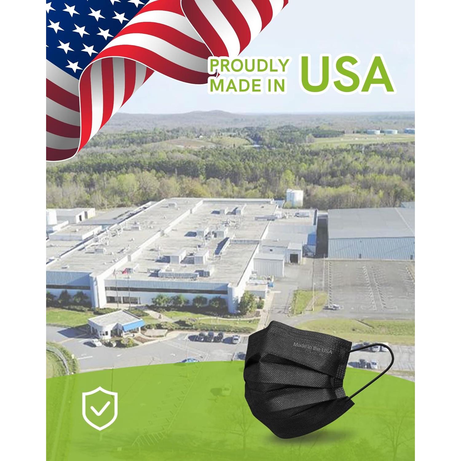 Mascarillas desechables EcoGuard 4 capas grado médico 50 unidades