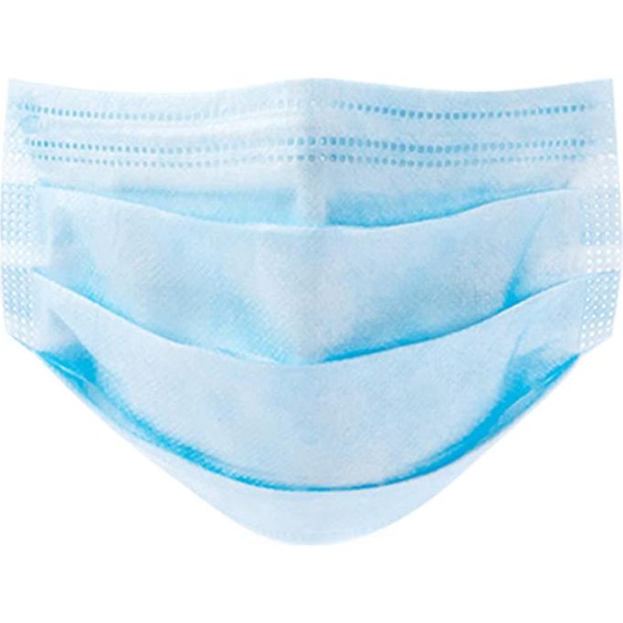 Mascarillas Desechables Litepak 3 Capas Azul 2000 Pcs