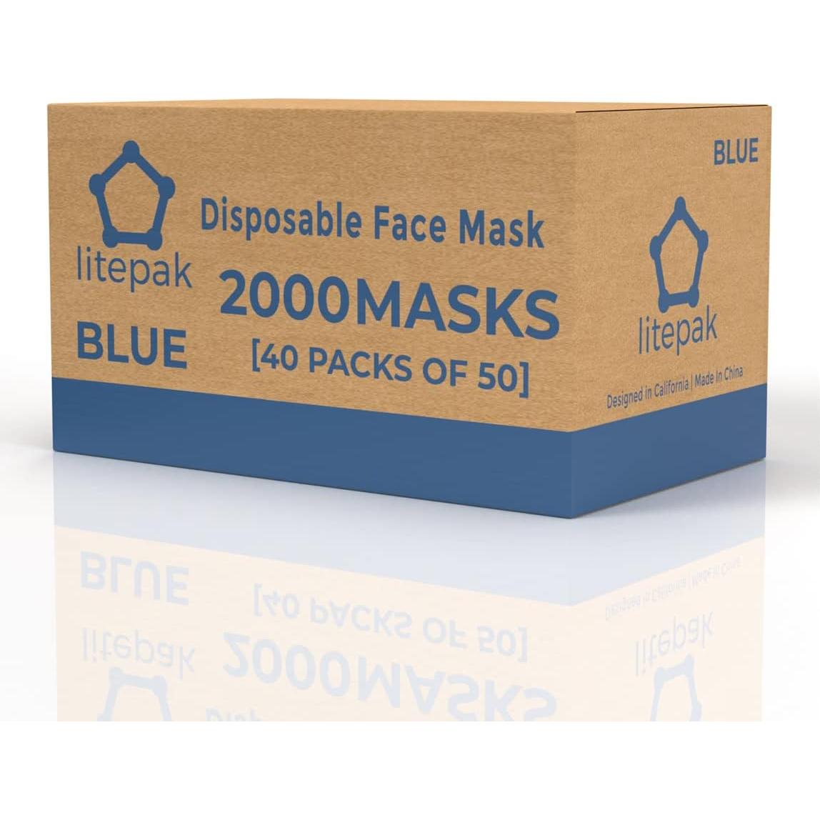 Mascarillas Desechables Litepak 2000 Unidades Transpirables