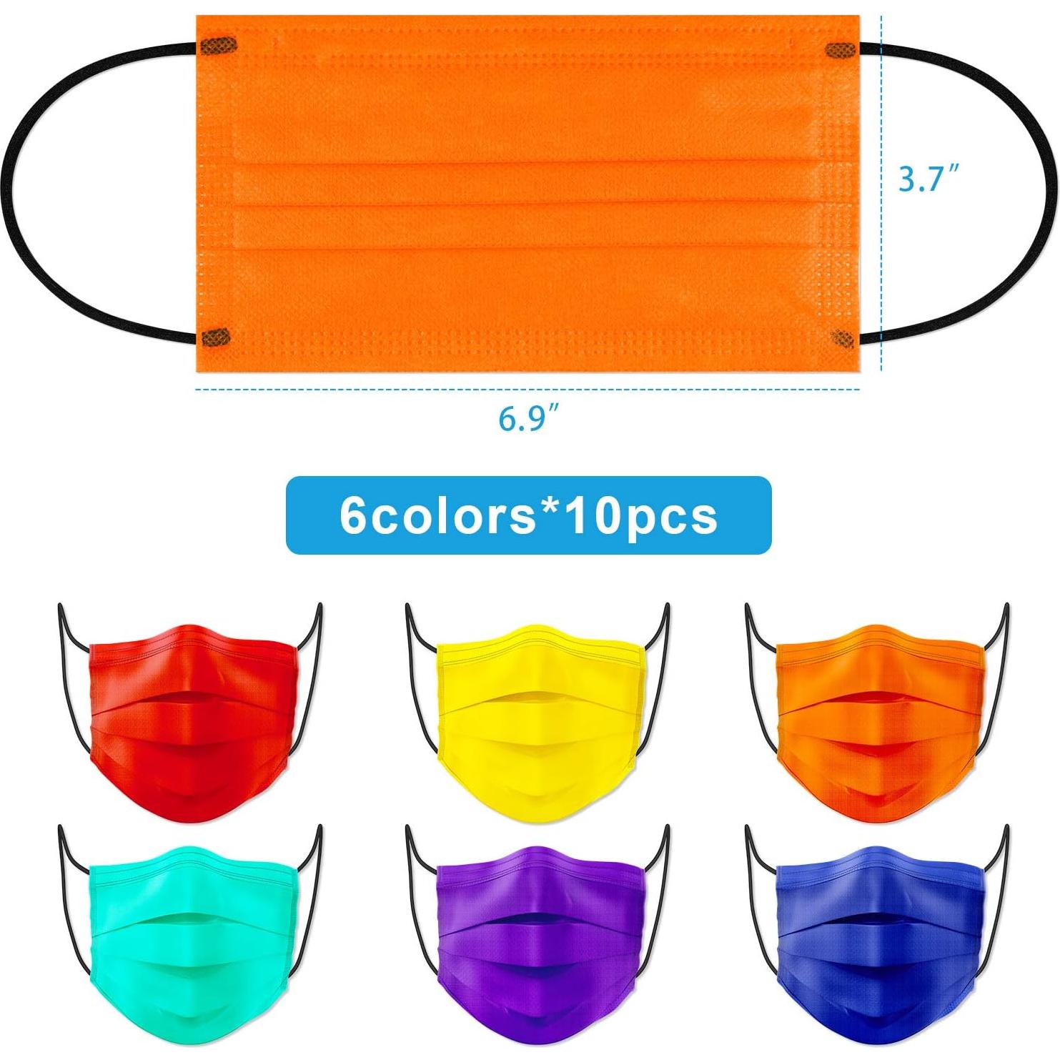 Mascarillas Desechables 60PCS Tomorotec 4 Capas Adulto