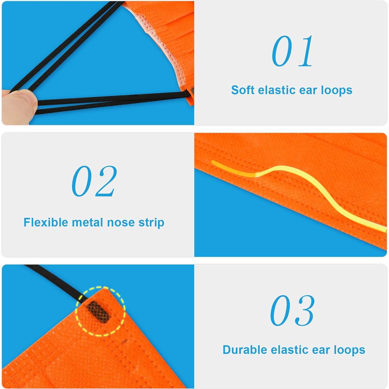 Mascarillas Desechables 60PCS Tomorotec 4 Capas Adulto