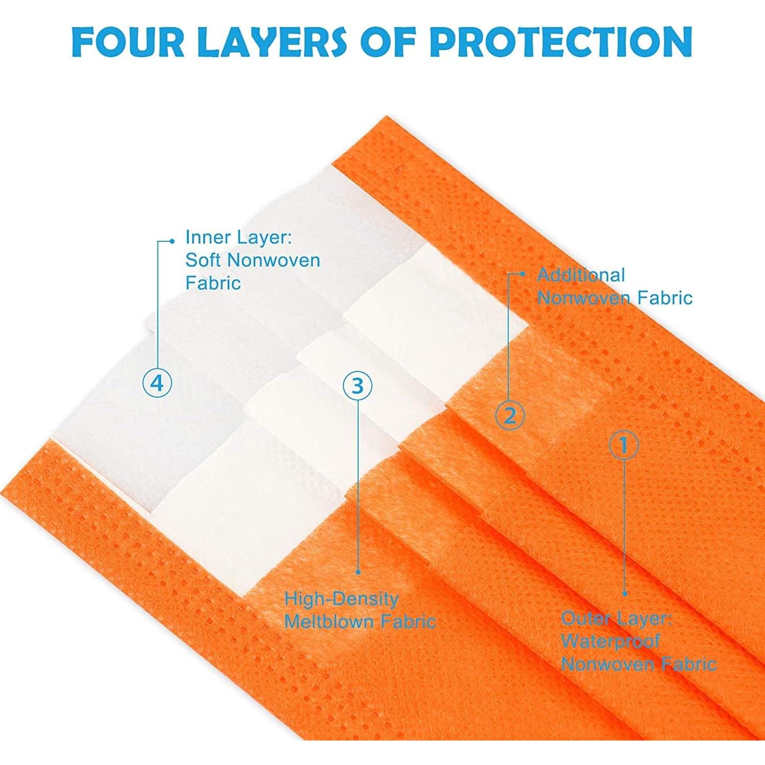 Mascarillas Desechables 60PCS Tomorotec 4 Capas Adulto