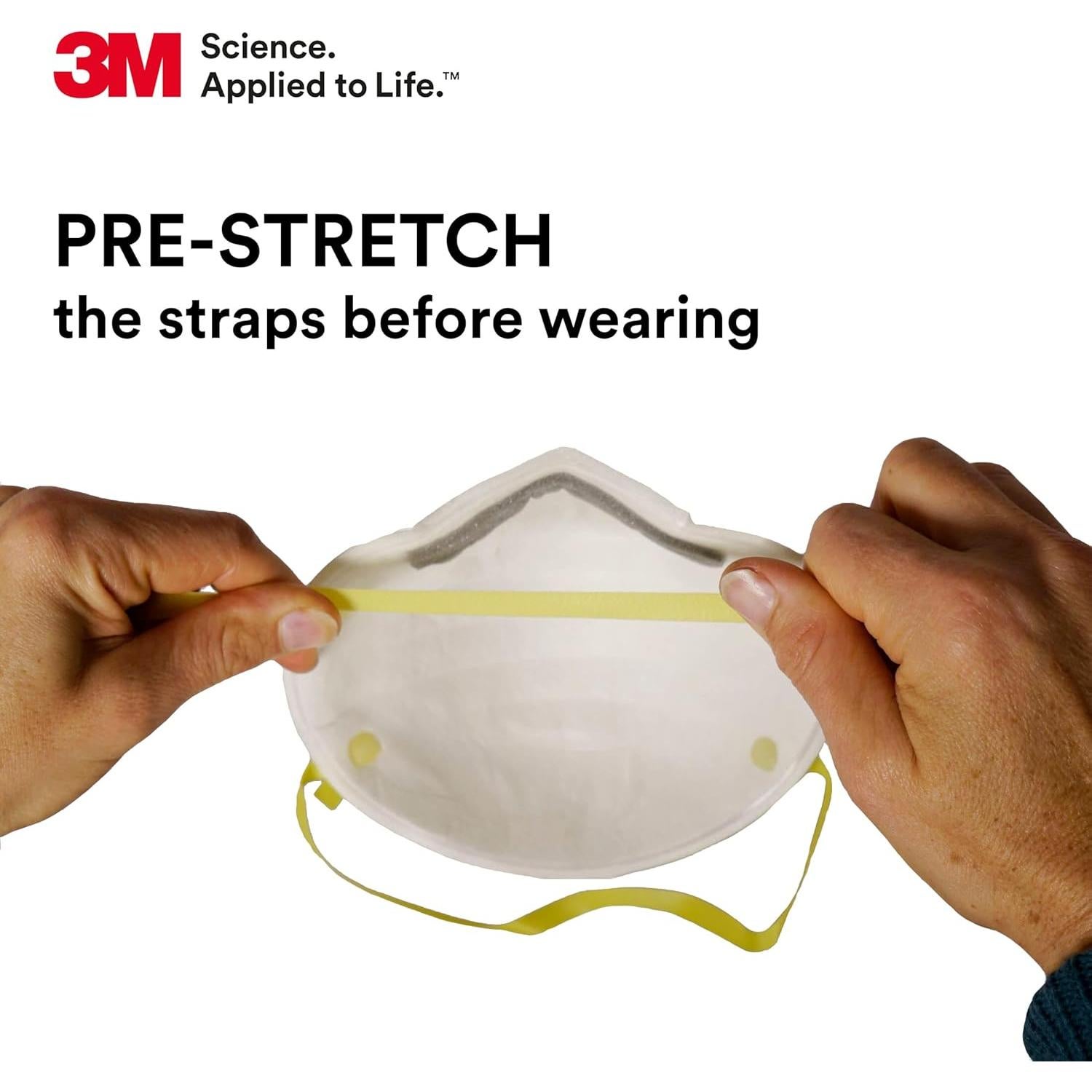 Respirador de Partículas N95 3M 8210 - Paquete de 20 Unidades