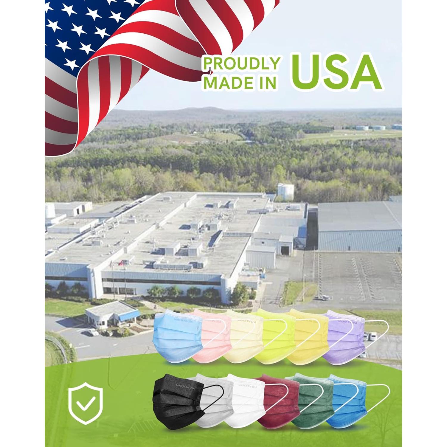 Mascarillas Desechables FriCARE 3 Capas ASTM Nivel 3 50 Pzas