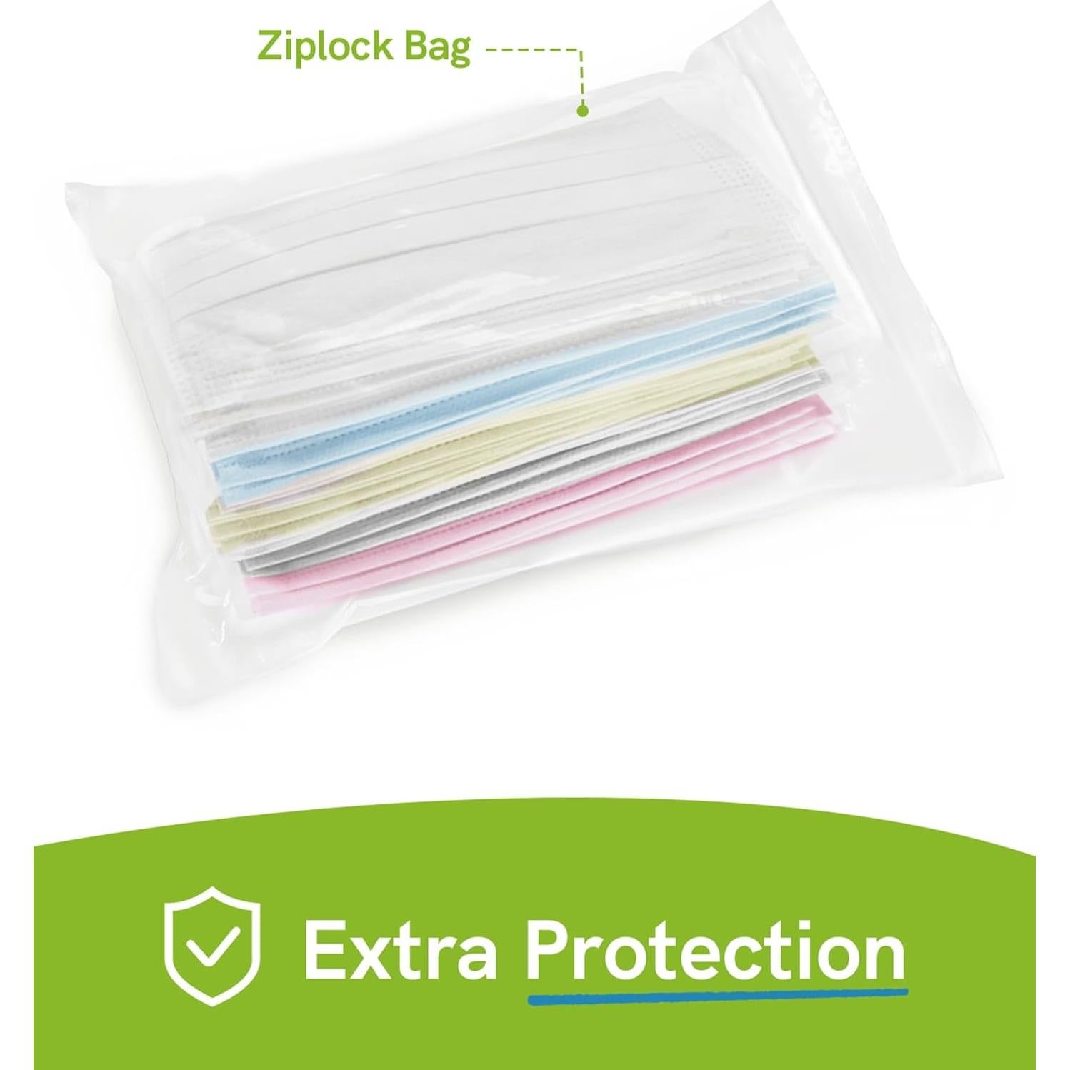 Mascarillas Desechables FriCARE 3 Capas ASTM Nivel 3 50 Pzas