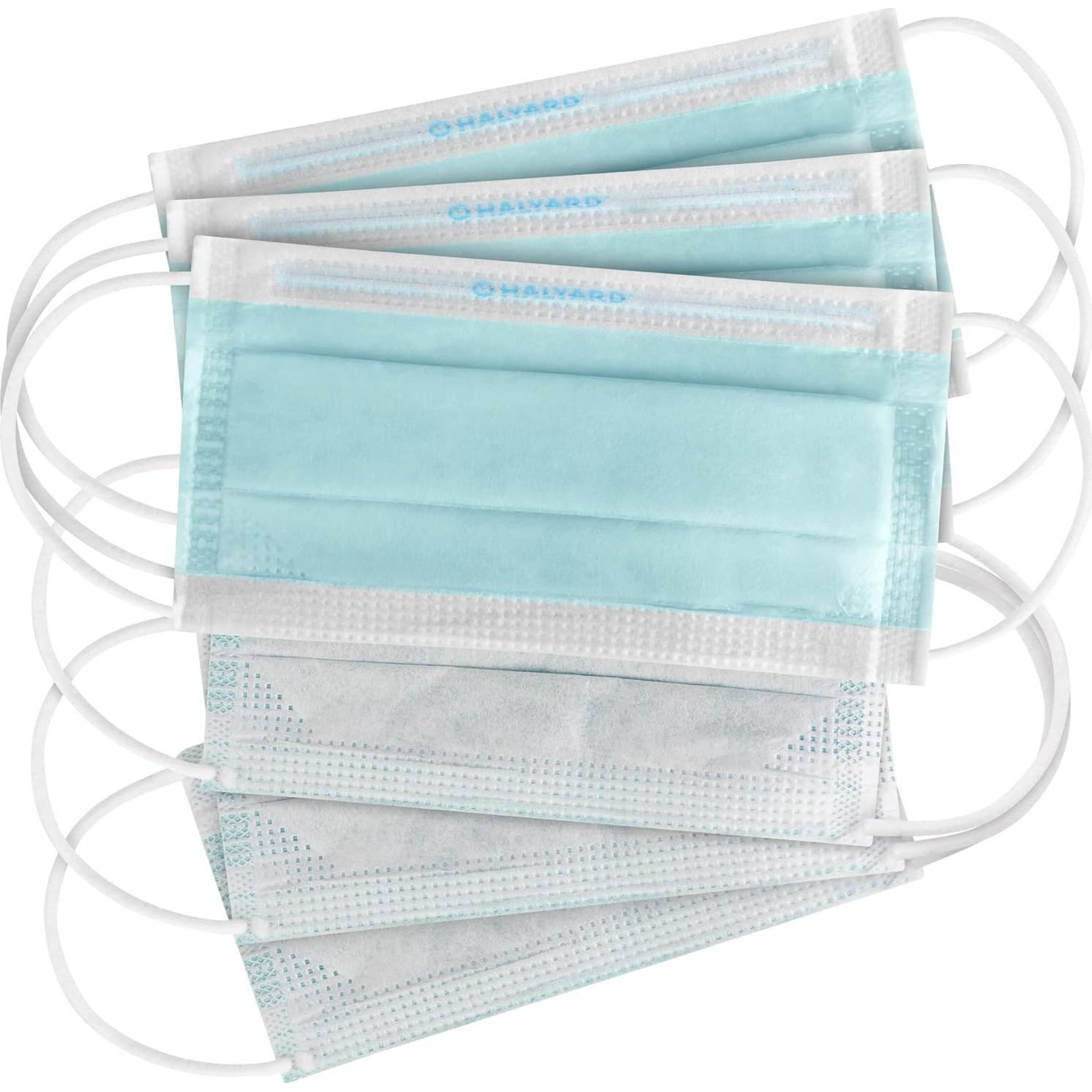 Mascarilla Desechable Halyard FLUIDSHIELD 2 Azul Nivel 2 - Caja 50