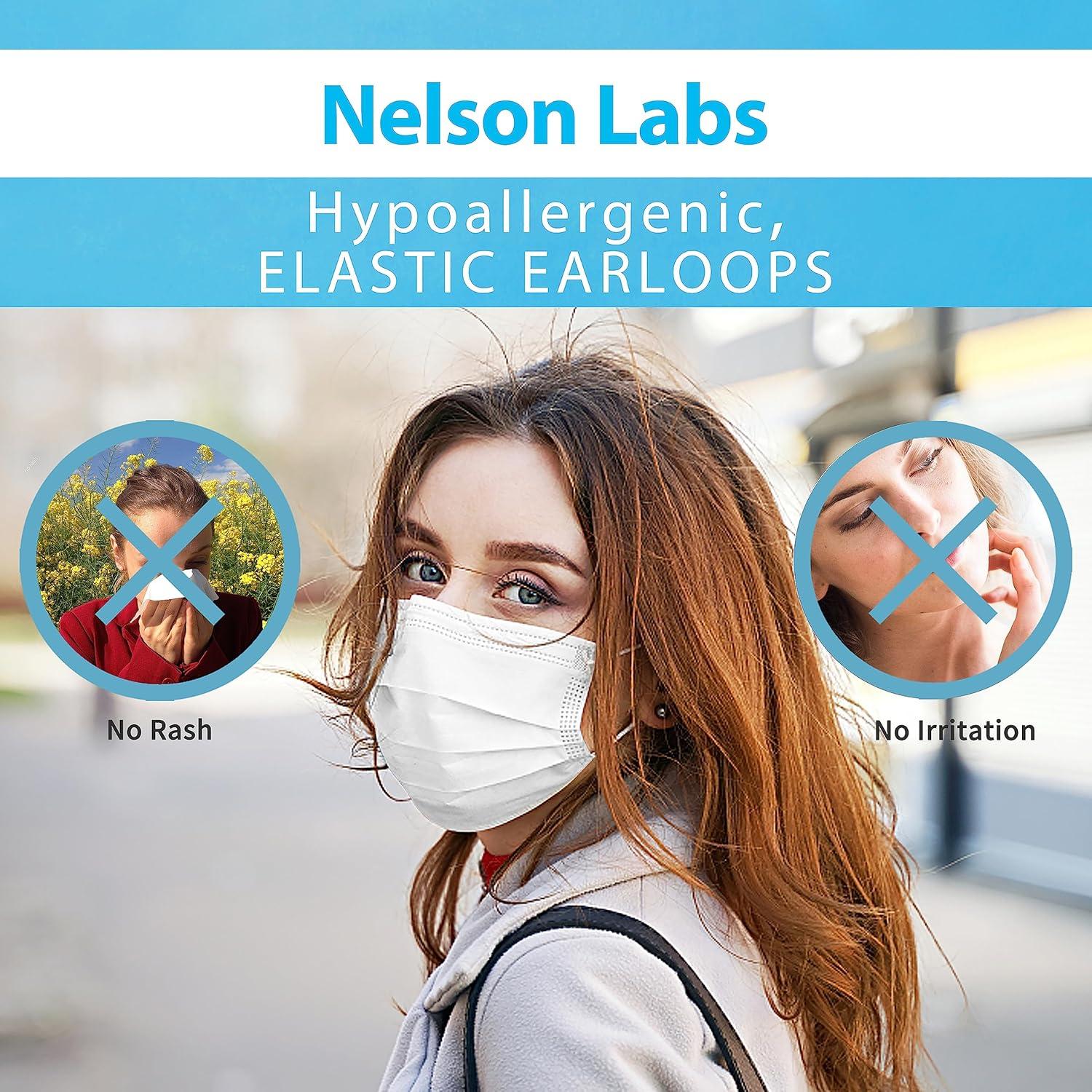 Mascarillas Médicas Desechables SkyPro 50PCS 3 Capas Hipoalergénicas