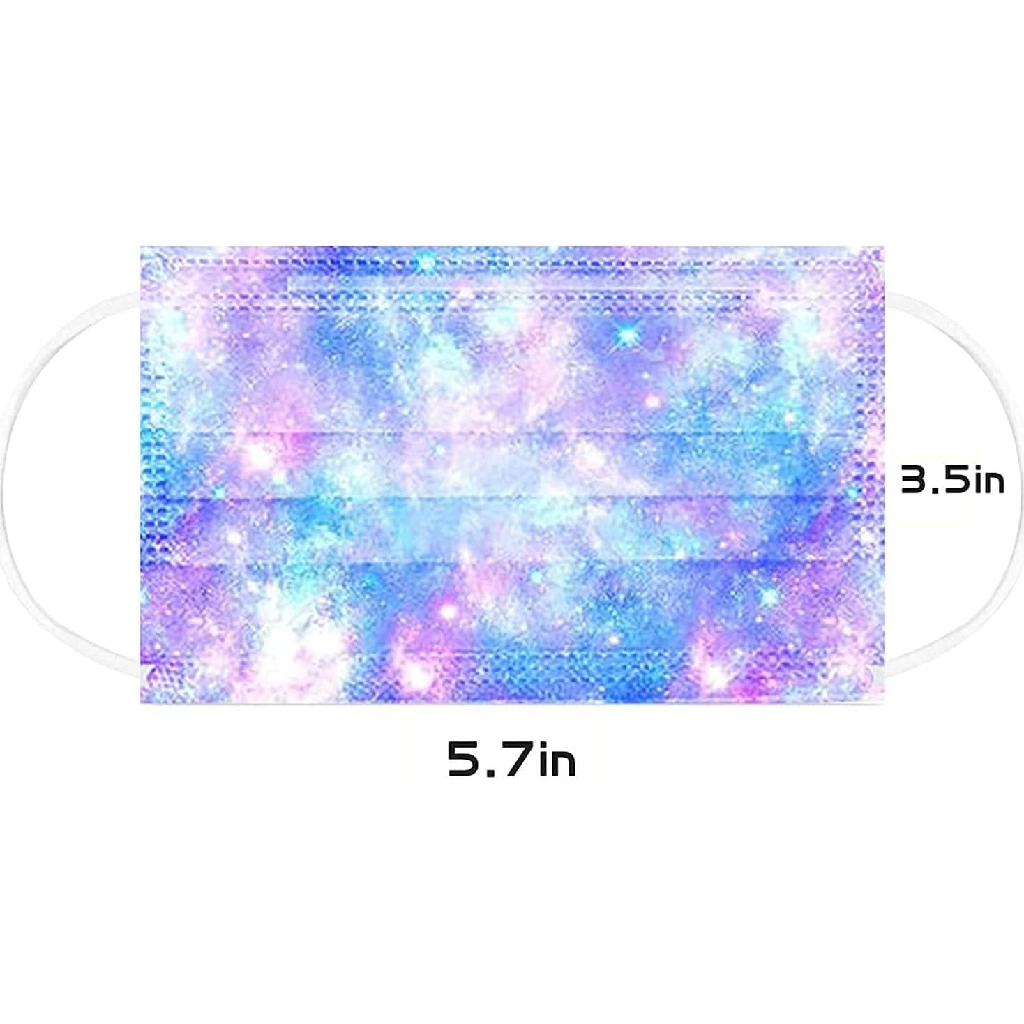 Mascarillas desechables para niños MEESOUL 50 unidades 3 capas