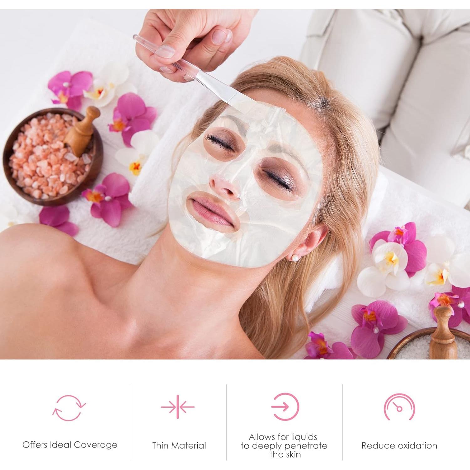 200 Hojas Máscaras Faciales Desechables Maitys 25x25.4cm