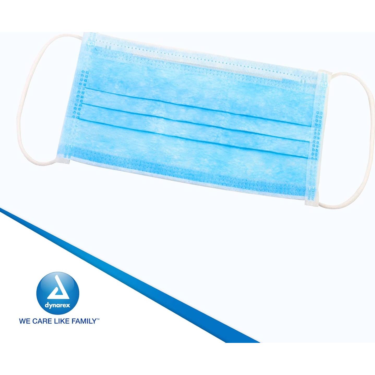 Mascarillas de Procedimiento Dynarex 2201U - 50 Unidades Azul