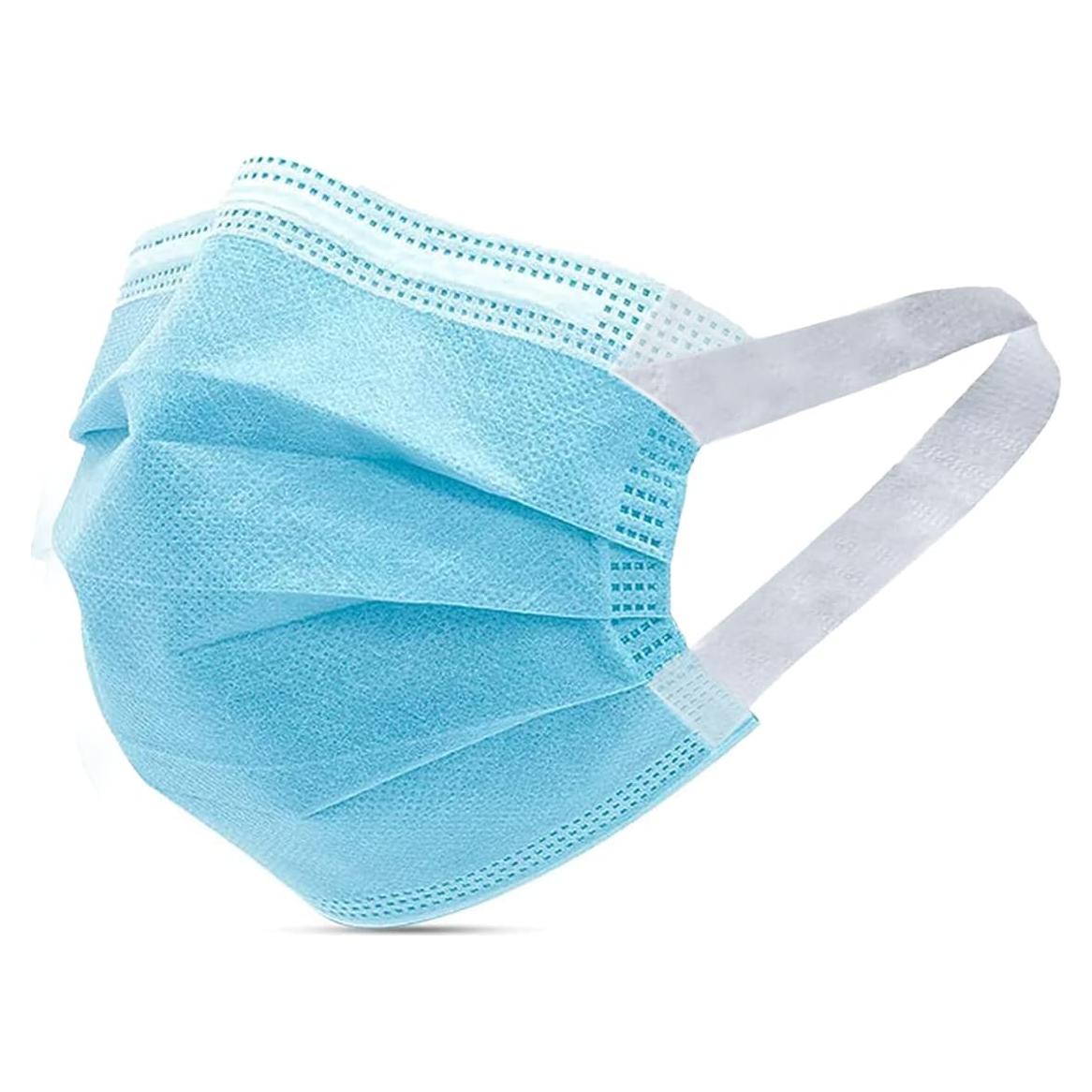 Mascarillas Desechables 3 Capas Toozoky - 50 Piezas Azul