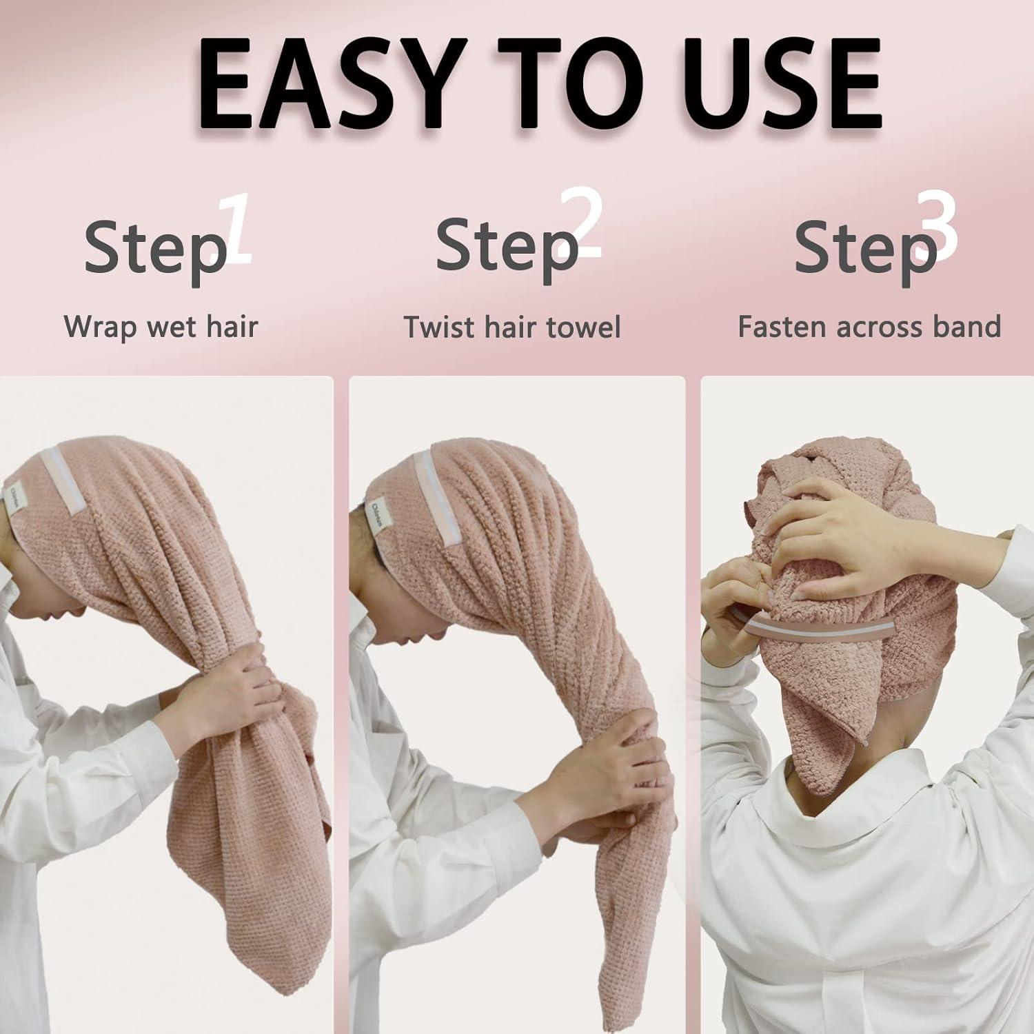 Toalla de Microfibra Extra Grande Chloven 2 Pack 109x61 cm