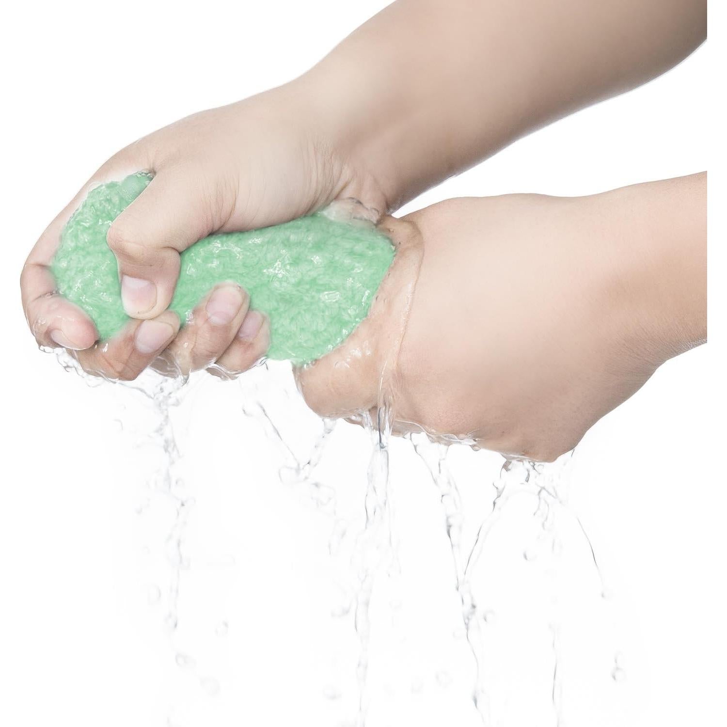 Paquete de 2 Toallas de Microfibra MaopaoBeauty Verde 68x25cm