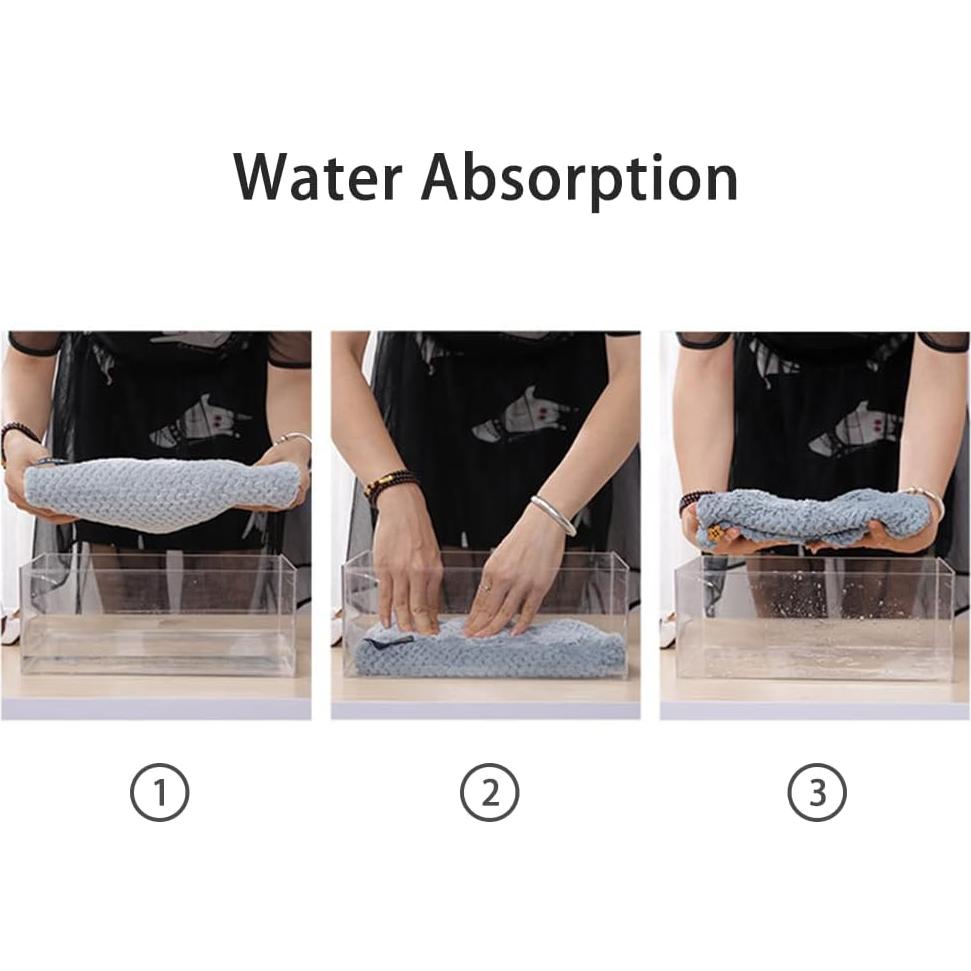 Toalla de Microfibra para Cabello LIVIN'MADE 61x25 cm Crema