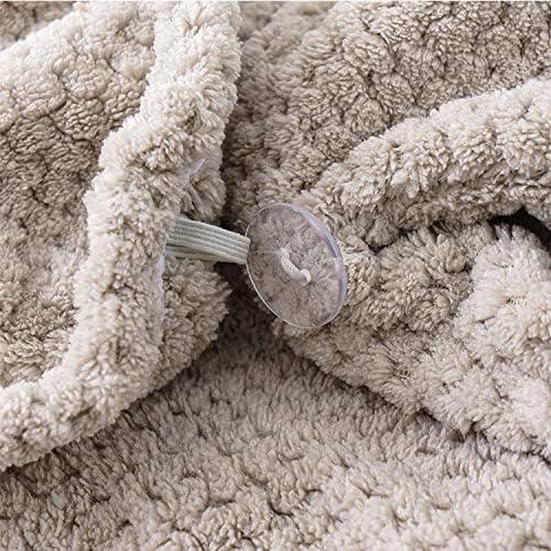 Toalla de Microfibra para Cabello LIVIN'MADE 61x25 cm Crema