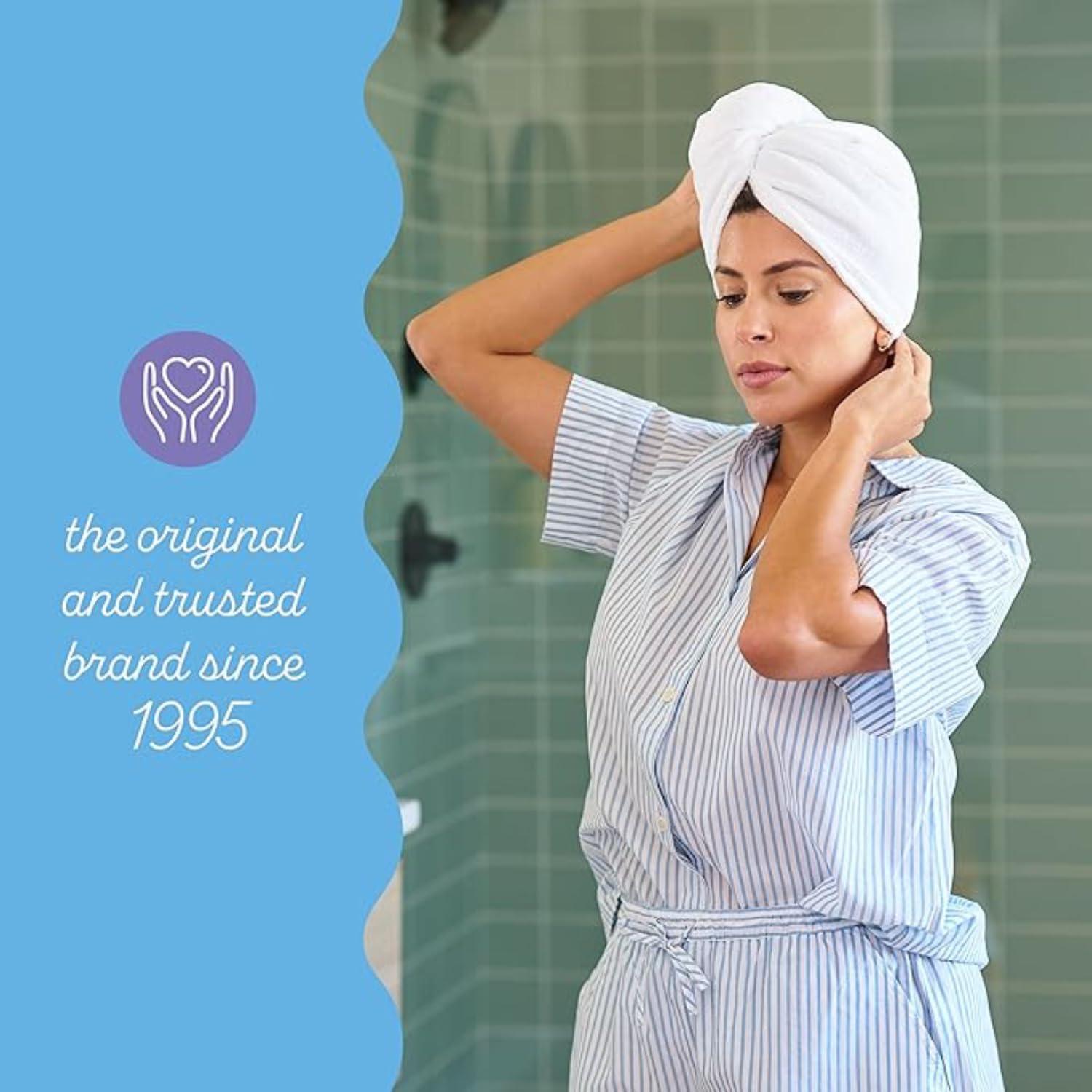 Turbie Twist Toalla de Microfibra para Cabello - 2 Piezas