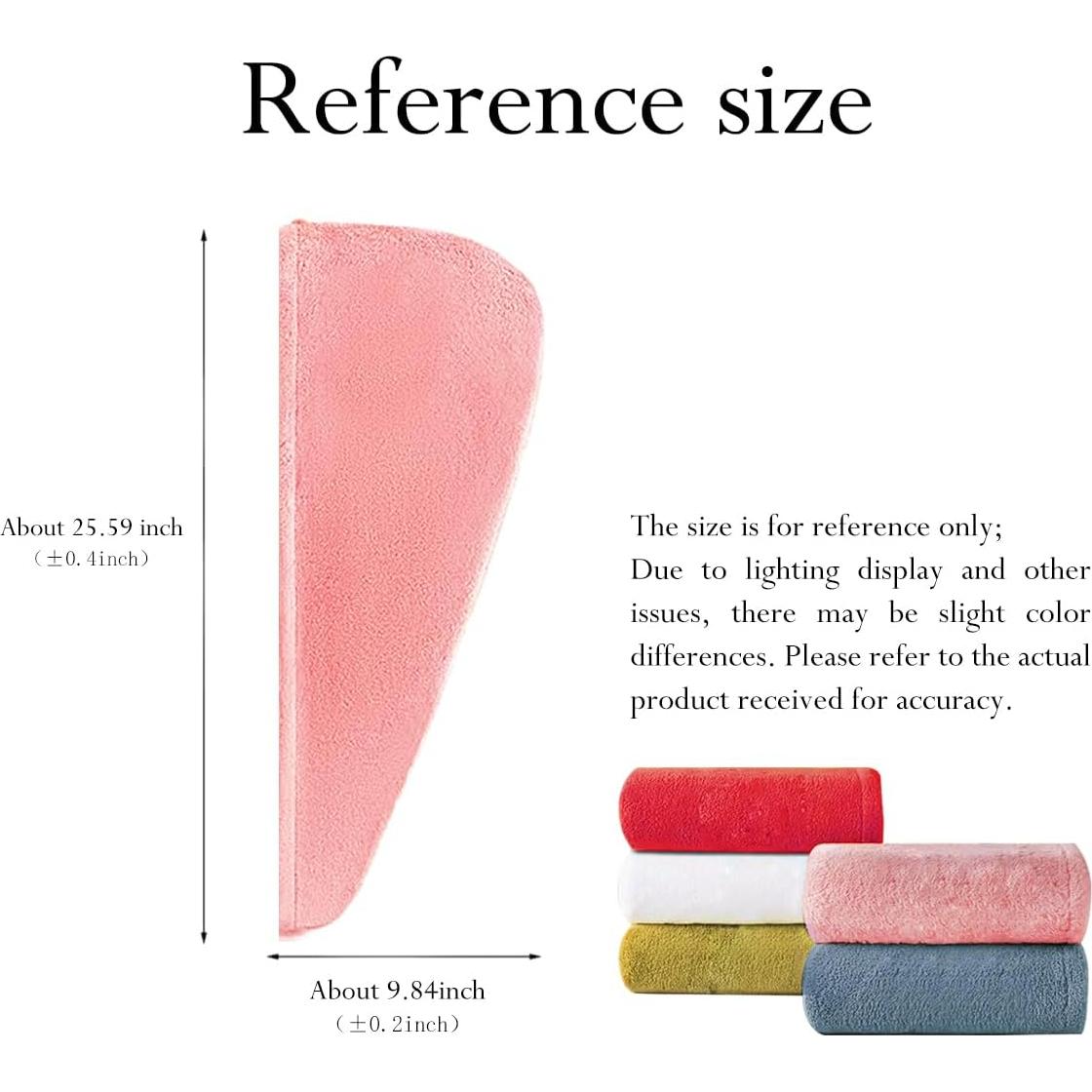 Toalla de Microfibra Doble Capa AGKXHDEC Rosa 65x25cm