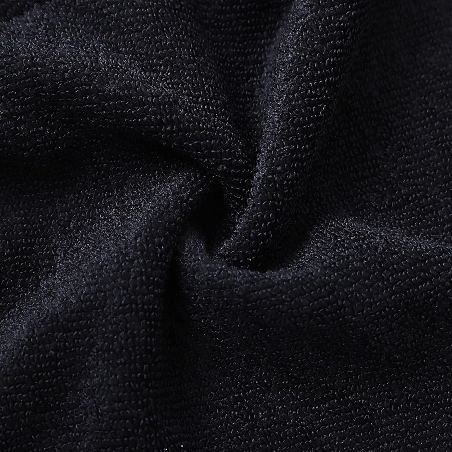 Paquete de 2 Toallas de Microfibra COGANA para Cabello Negro