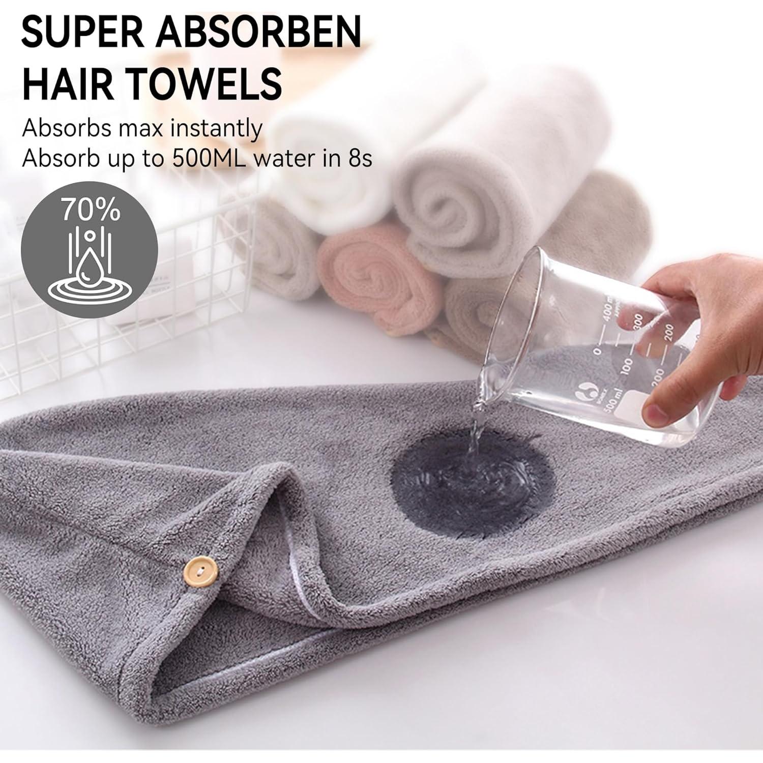 Paquete de 3 Toallas de Microfibra Wetore 65x25 cm Secado Rápido