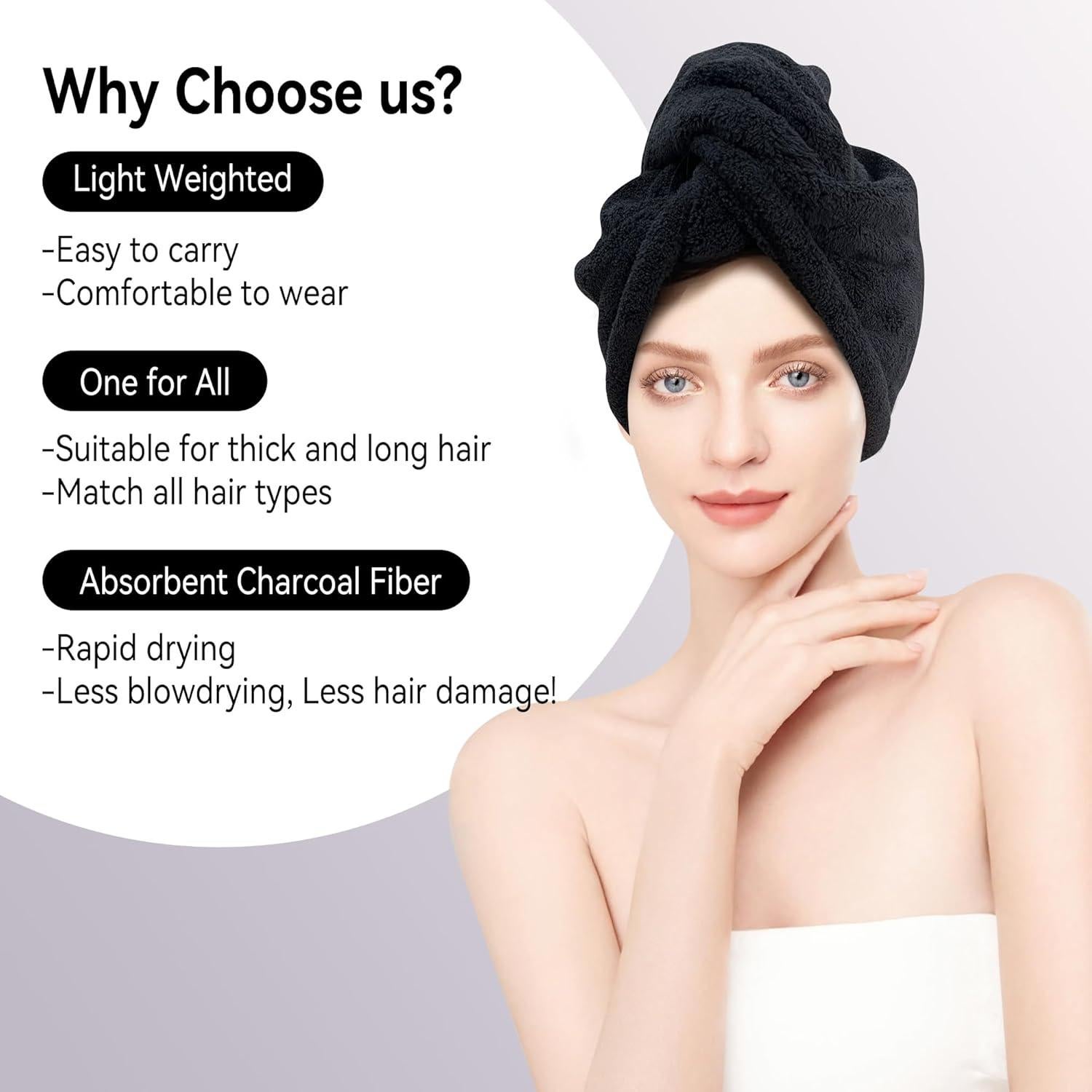 Paquete de 3 Toallas de Microfibra Wetore 65x25 cm Secado Rápido