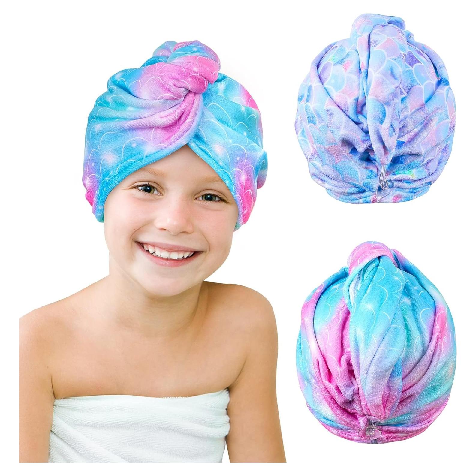 Paquete de 2 Toallas de Microfibra para Cabello Genérico 60.7x23.9cm