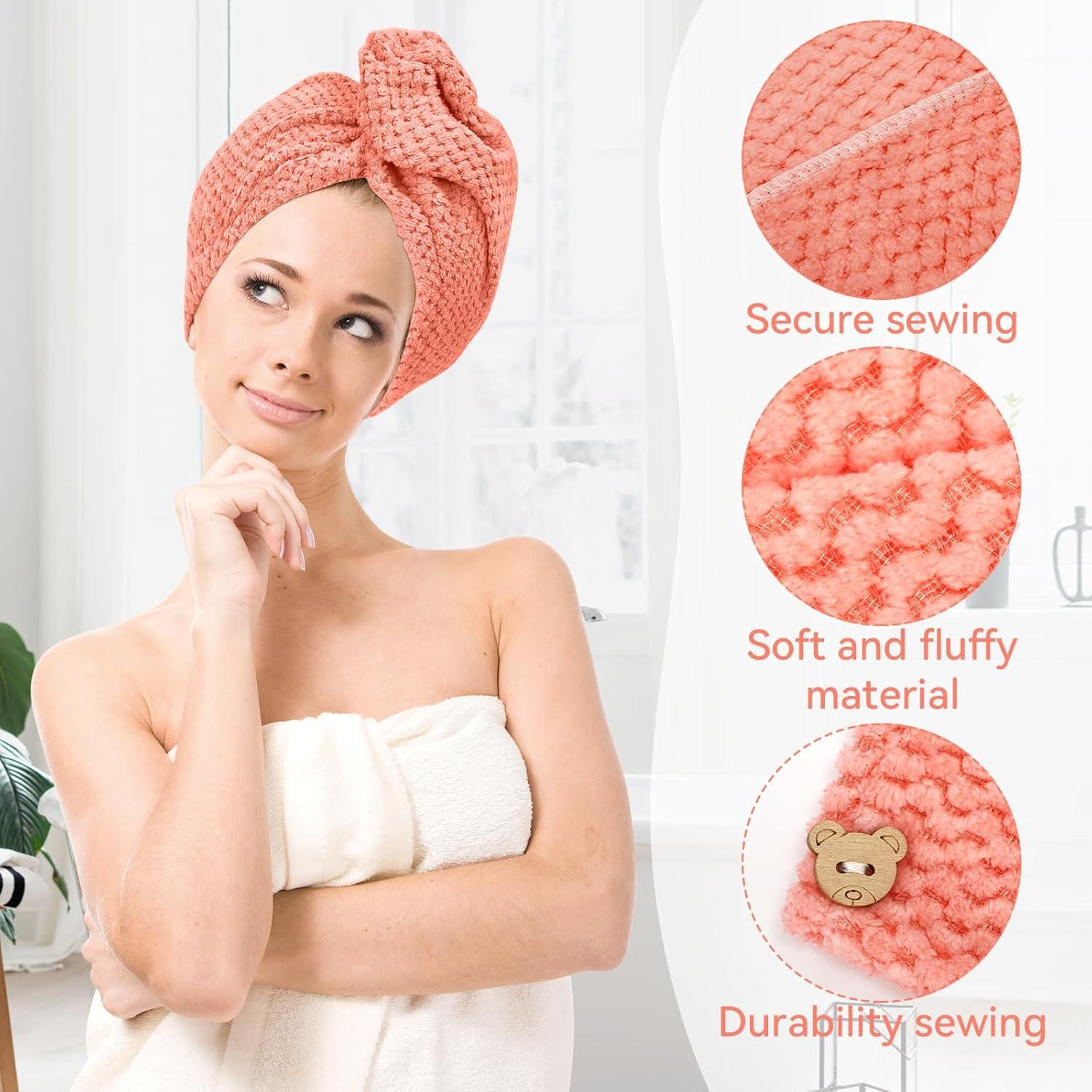 Paquete de 5 Toallas de Microfibra EYBDYB - Secado Rápido 57x25 cm