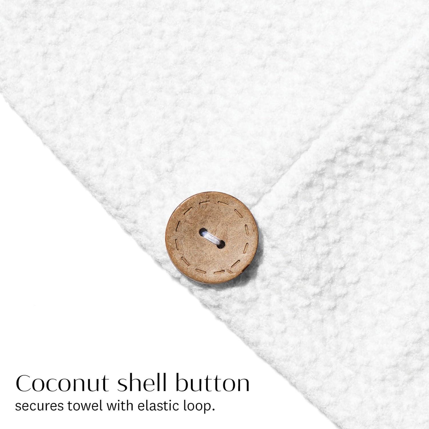 Toalla Turbante T3 Luxe Microfibra Waffle 18x25cm