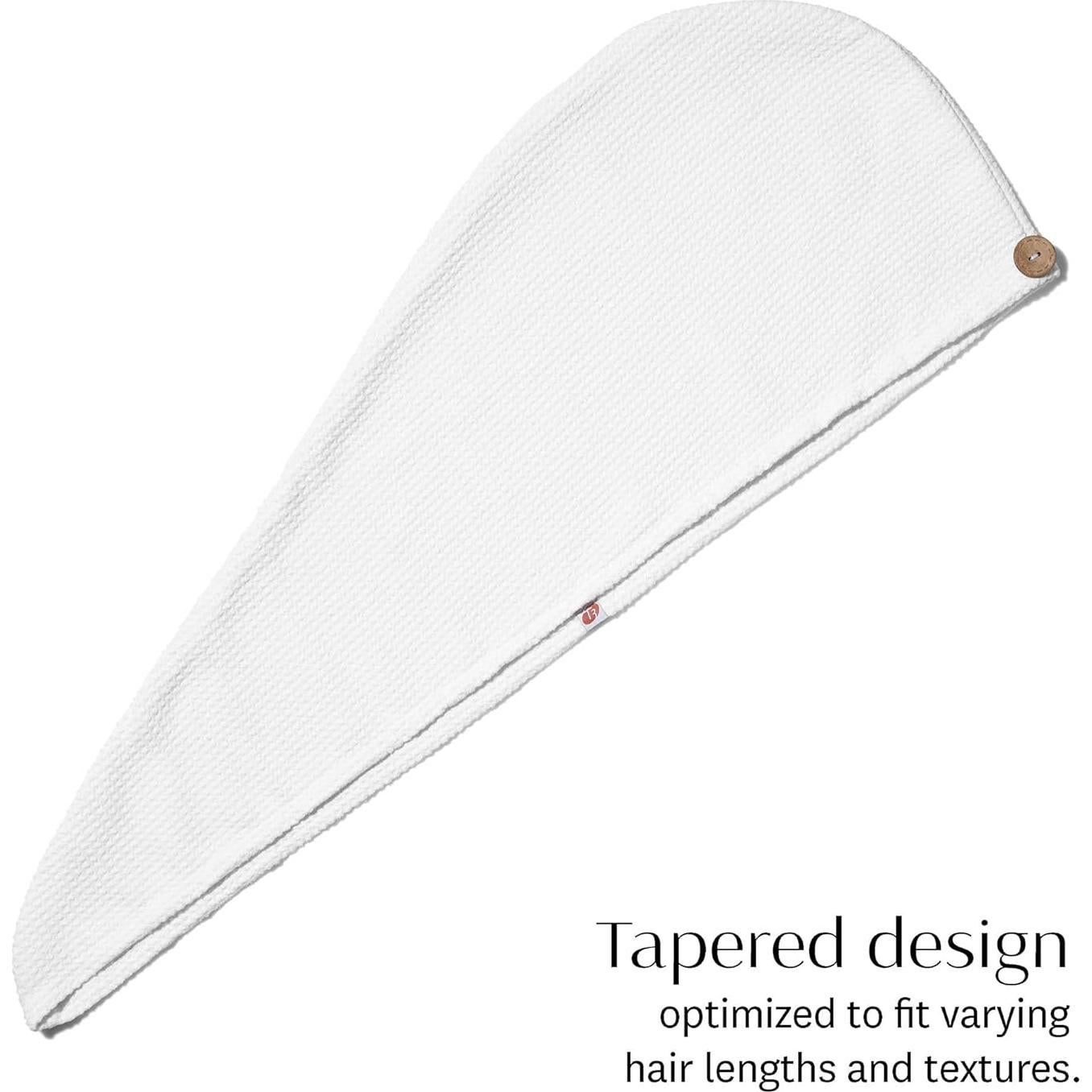 Toalla Turbante T3 Luxe Microfibra Waffle 18x25cm